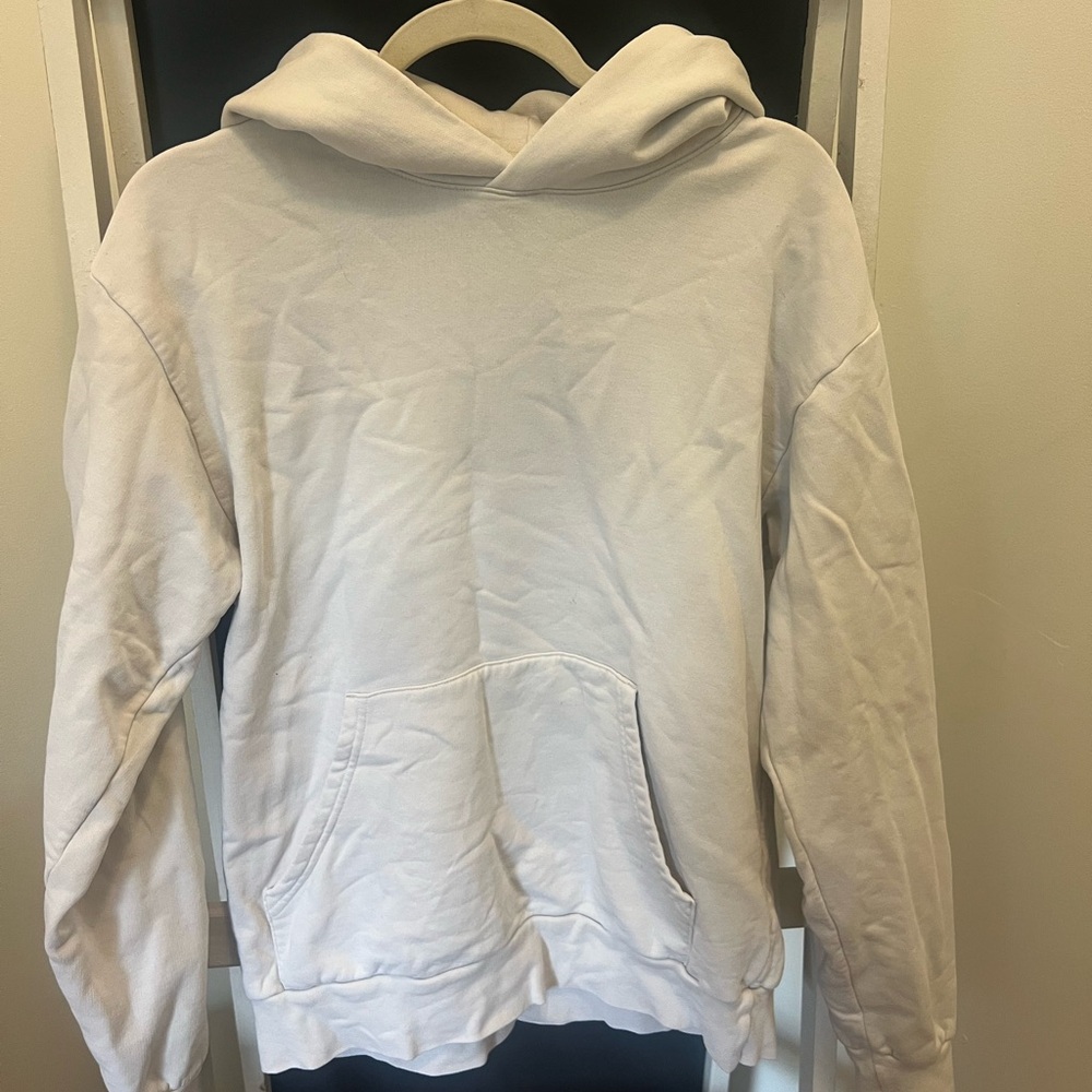 Woman’s White Hoodie